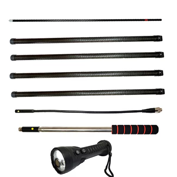 Pole Telescopic Inspection Camera, 3m Long, TVS-165 & F5 Camera, Vividia, Mfr#: WPC 300 B